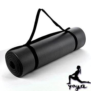 10 mm Thick Yoga alfombrilla antideslizante anticorte Physio ...
