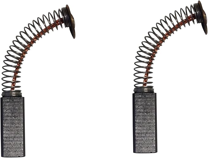 2x Carbon Brushes Use on Mixer (Size 5.5 X 7.2 X 19.5)