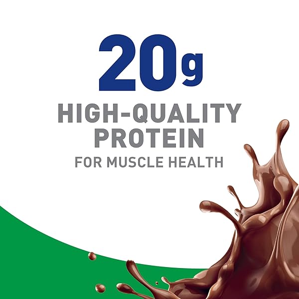 BOOST HIGH PROTEIN WITH FIBER READY TO DRINK COMPLETE NUTRITIONAL DRINK, RICH CHOCOLATE, 8 FL OZ BOTTLE, 24 PACK