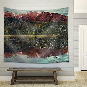 Lake - Fabric Wall Tapestry Home Decor - 51x60 inches