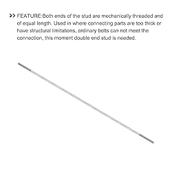 METALLIXITY Double Ended Stud Screws