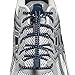 Winage Elastic No Tie Shoe Laces, One Size, Black/Blue