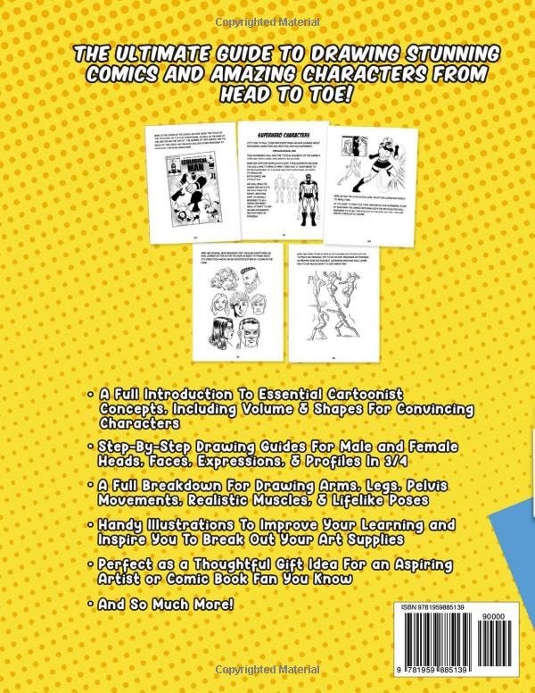 How to Draw Comics for Beginners: The Ultimate Comic Drawing Guide for Kids and Adults to Craft Amazing Comic Characters