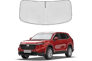 AUYNEAS for Honda CRV 2023 2024 2025 2026 Windshield Sun Shade - Sunshade Front Window Shade Custom Fit CR-V Accessories Sun Visor Foldable Shade Blocks UV Rays