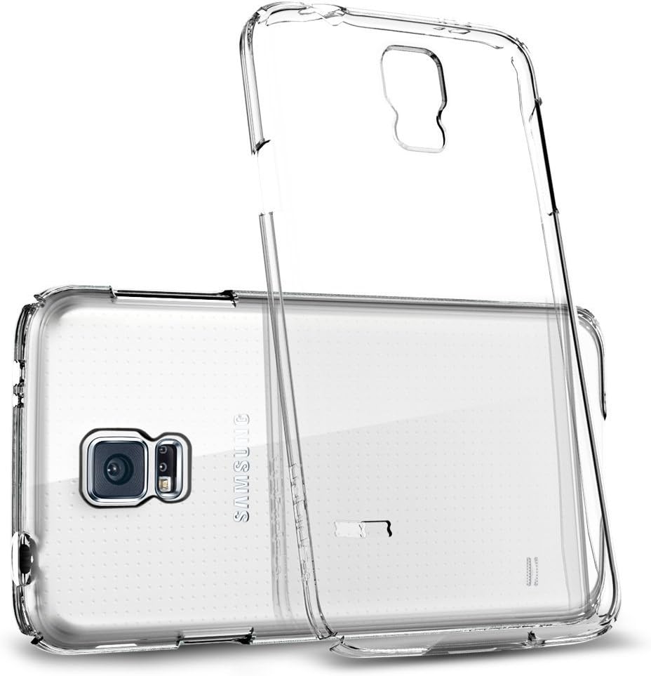 DNG Crystal Clear Transparent Hard Back Case Cover for Samsung Galaxy S5
