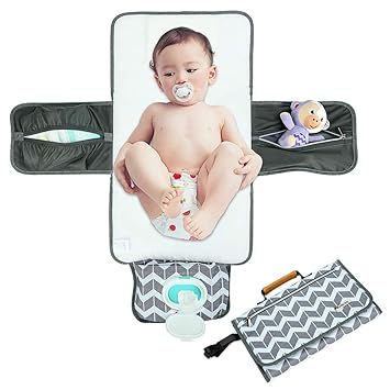 changing mat with pillow