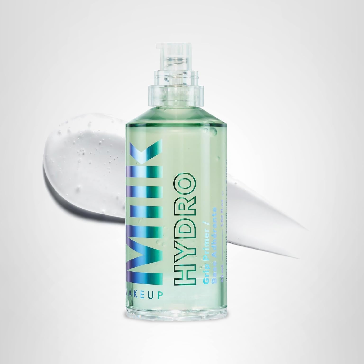 Milk Makeup Hydro Grip Primer with Hyaluronic Acid + Niacinamide – Hydrating Face Primer Grips Makeup for Up to 12 Hours – Silicone-Free, Lightweight Gel with Dewy Finish