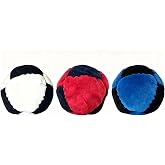 OYB 3 Pack Crochet Footbags, Hacky Handmade Knitted Footbag, Teenagers, and Adults, Outdoor Games, and Party Gifts