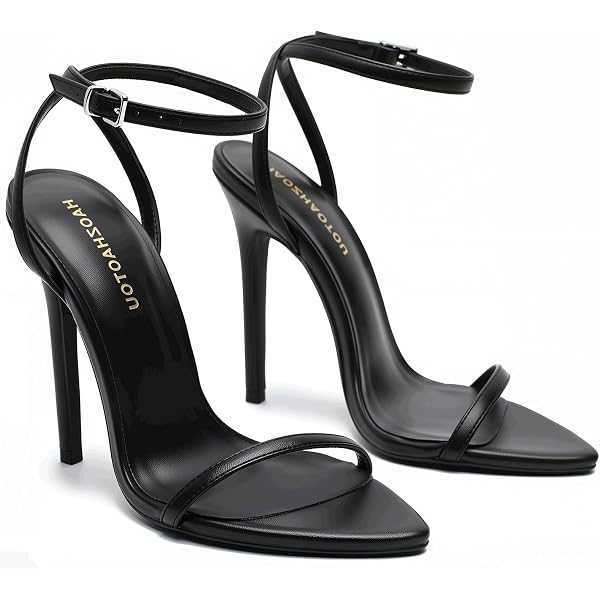 Amazon.com | MissHeel One Strap Heels for Women Sexy Stiletto