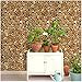 HaokHome 61101 Faux Stacked Chopped Log Woods Wallpaper Peel Stick Wall Murals 17.7