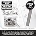 Juvale Stainless Steel Bulldog Clips,Mini Binder Clips (150-Pack)