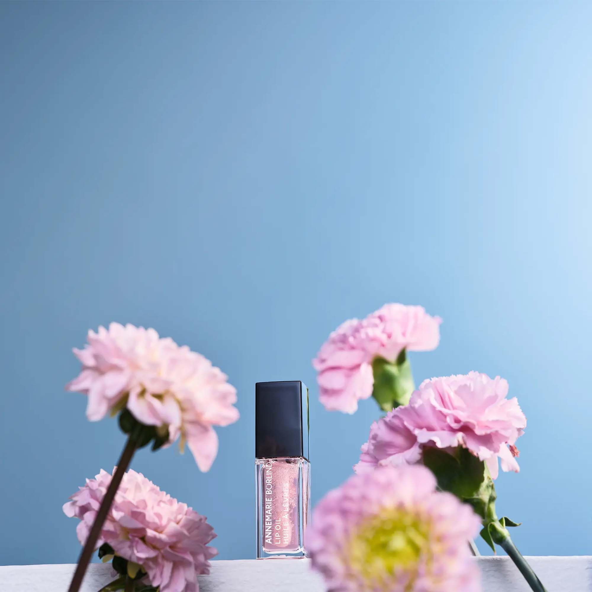ANNEMARIE BÖRLIND LIP OIL CHERRY BLOSSOM Limited Edition (7 ml) - Pflegendes Lip Oil für Glow & Volumen-Effekt, Lippenöl Mit Wakame-Alge, Marulaöl & Bio-Avocadoöl, Vegan 2