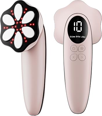 Massageador Anticelulite Redutor, Massageador Elétrico Profissional para Celulite para Cintura, Abdómen, Nádegas, Braços, Pernas e Massagem nas Costas (Rose Gold)