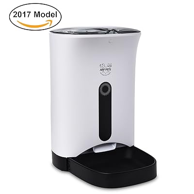Arf Pets Automatic Pet Feeder Food Dispenser for Dogs & Cats