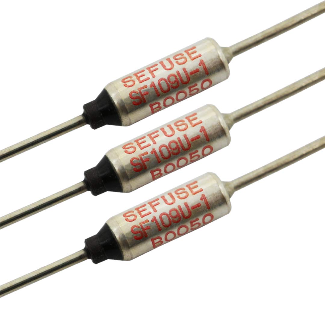 3 fusibles térmicos SF109U1 NEC Microtemp SF109U1 con fusible térmico de corte térmico 113C de 3 fusibles térmicos SF109U1 NEC Microtemp SF109U1 con fusible térmico de corte térmico 113C de