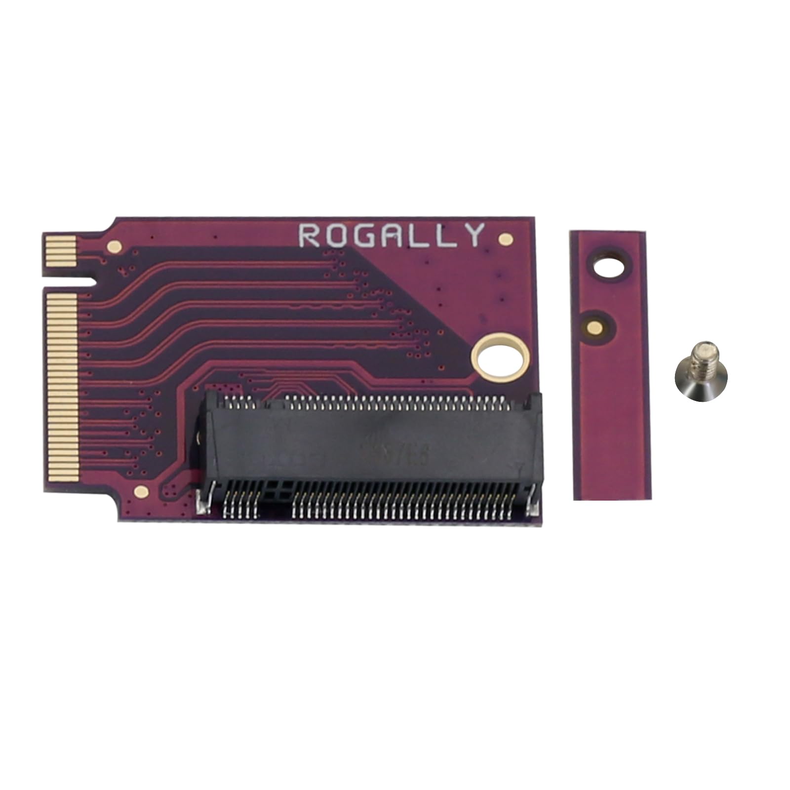 Photo 1 of set 6Suckoo for Rog Ally Pocket PC 2280 Replacement 2230 SSD Expansion High Capacity Adapter Plate NVME M-Key NGFF M.2 PCIE 4.0 Gold Finger Adapter 90 Degree Pocket PC Internal Accessory Converter