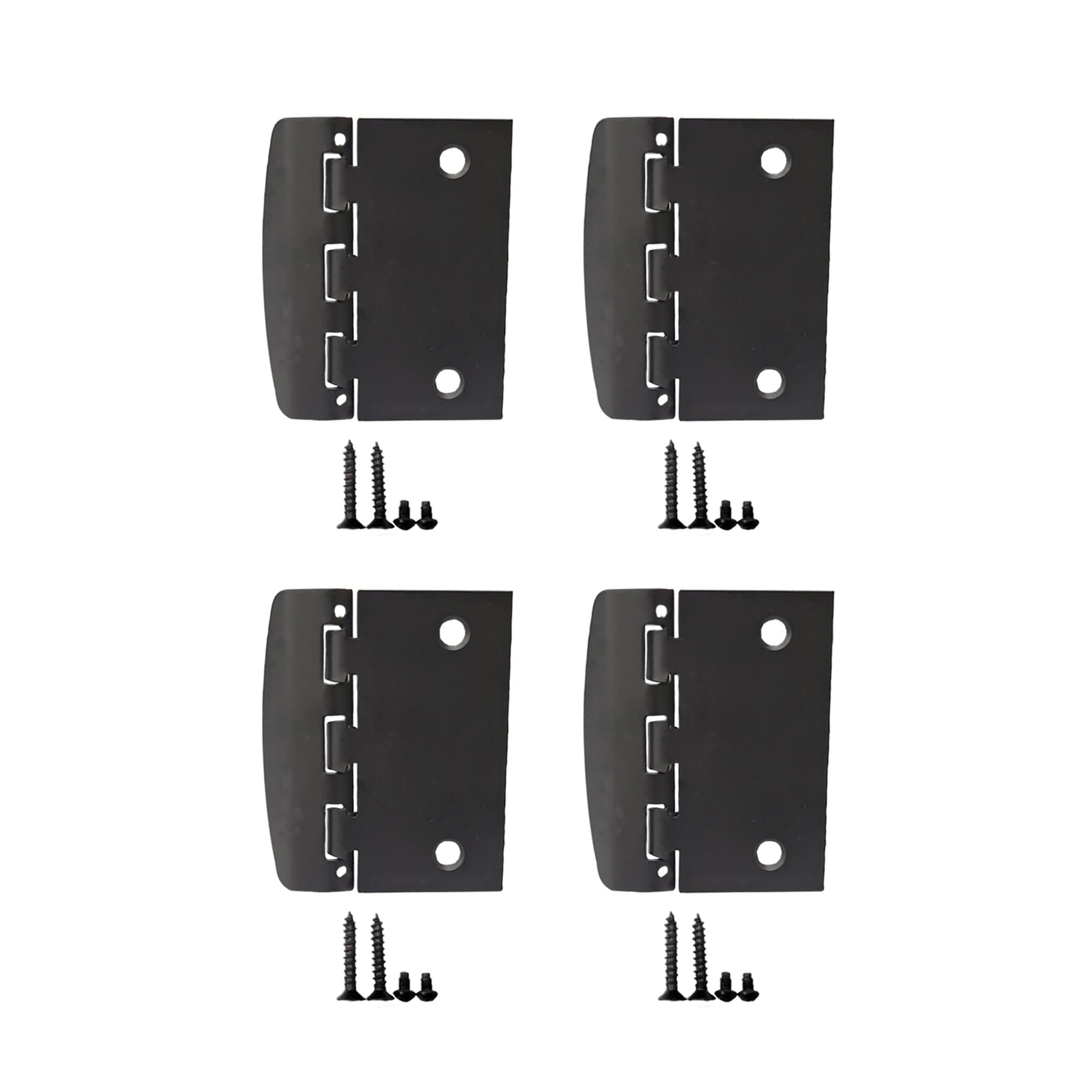 Photo 1 of QCAA Flip Action Door Lock, Reversible Privacy Lock with Anti-Lock Out Screw for Child Safe & Home Defense,Matte Black, 4Pack, Made in Taiwan