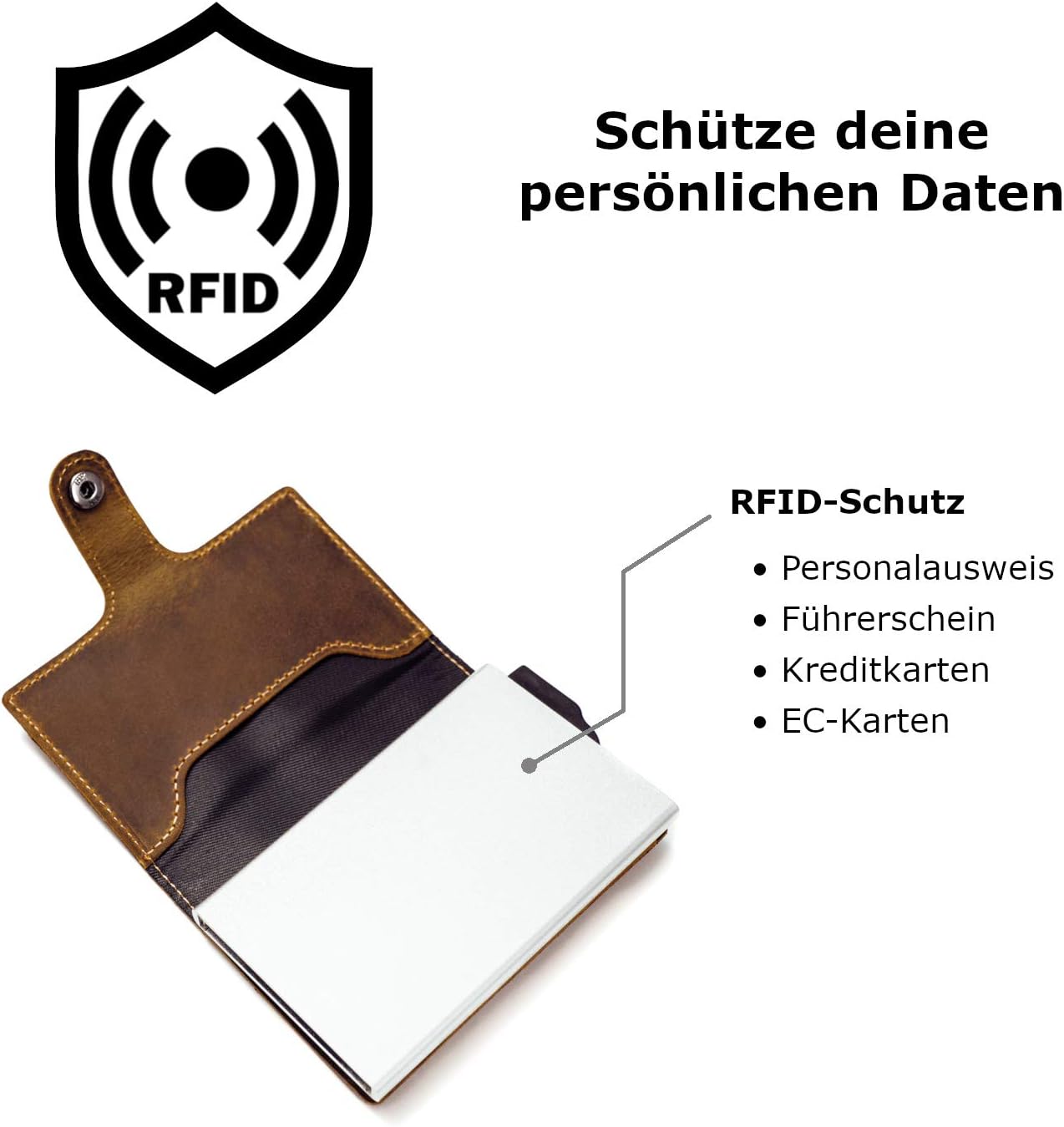 MAGATI Slim Wallet ZILA - Kreditkartenetui