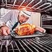 Stainless Steel Baking Rack Cooling Rack - 10 x 15 inches fits Jelly Roll Pan, Half cookie sheet | Heavy duty | Tight wire grid Non Stick Oven Safe Dishwasher Safe FREE Tongs Stainless Steel Bundle