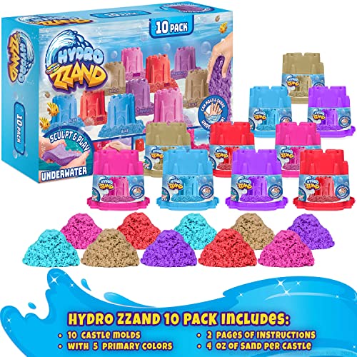 Creative Kids Hydro Zzand Play Sand Art Kit 10 Individual Colored