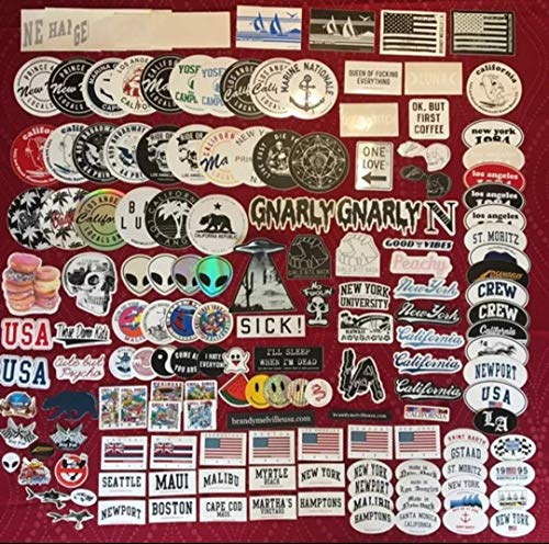 50 Random Brandy Mville Stickers Bundle Lot Computer & Waterbottle Vinyl Decor