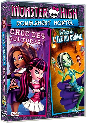 Monster High - Doublement mortel : Choc des cultures ! + La Bête de l'Île au Crâne - DVD + Copie digitale
