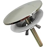 Westbrass 2' Kitchen Sink Hole Cover, Polished Nickel, D202-05