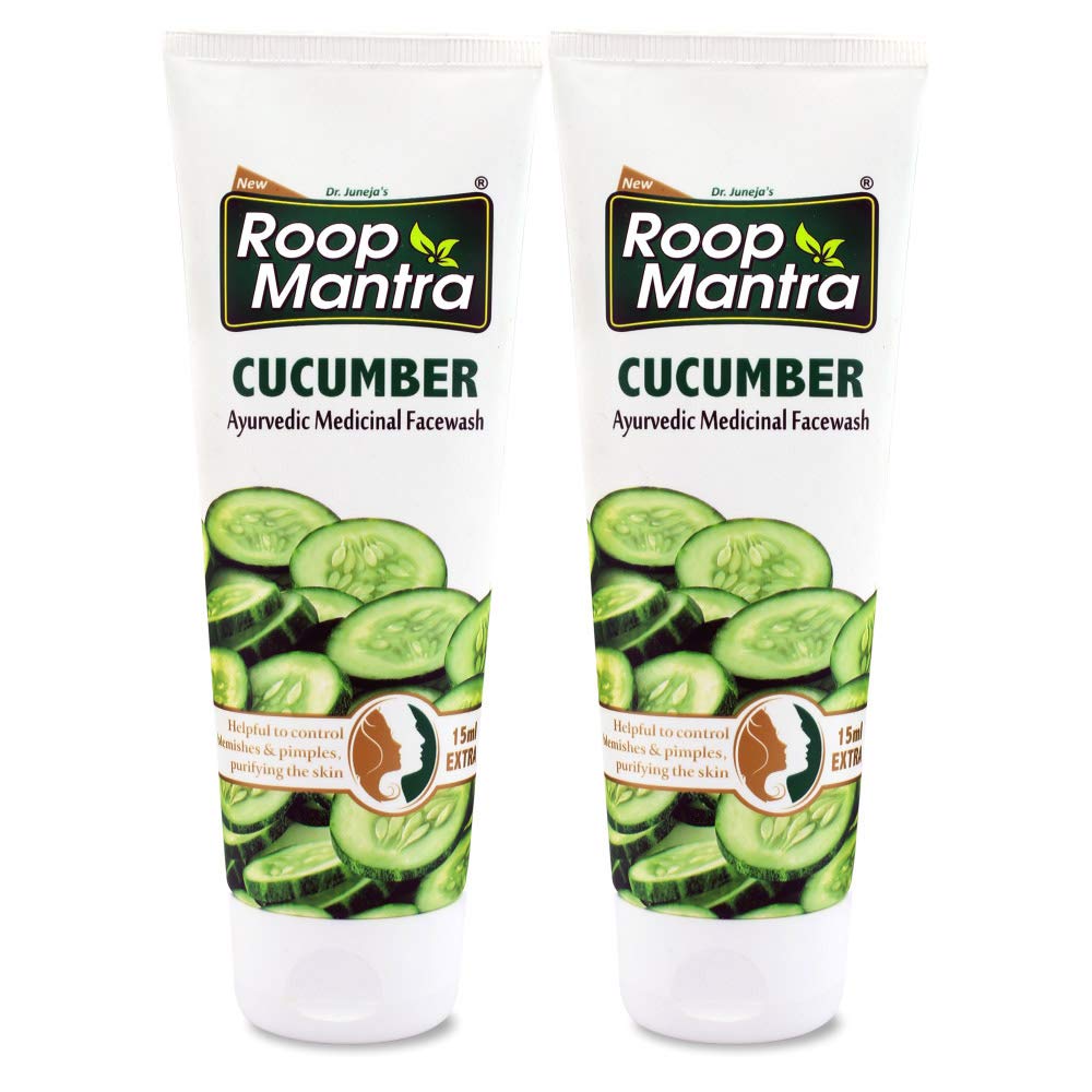 Roop Mantra Herbal Cucumber Face Wash 115ml