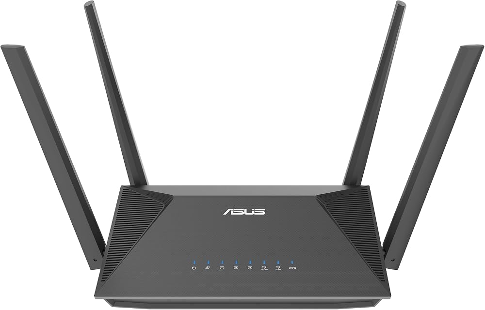 ASUS RT-AX52 AX1800 Dual Band WiFi 6 Router AiMesh Parental Control VPN