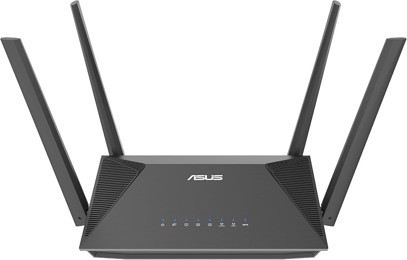 ASUS RT-AX52 AX1800 Dual Band WiFi 6 Router AiMesh Parental Control VPN