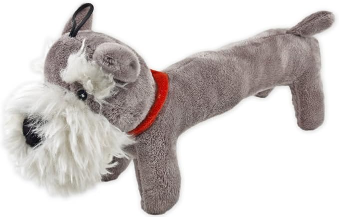 miniature schnauzer cuddly toy