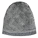 Vmevo Wool Cuffed Plain Beanie Warm Winter Knit Hats Unisex Watch Cap Skull Cap Light Gray