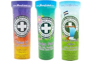 Meowijuana | Catnip Bundles | Organic | High Potency Cat Treats | Perfect for Cat Toys | Grown in The USA | Feline and Cat Lover Approved (Thyme Out Catnip Bottle Bundle)