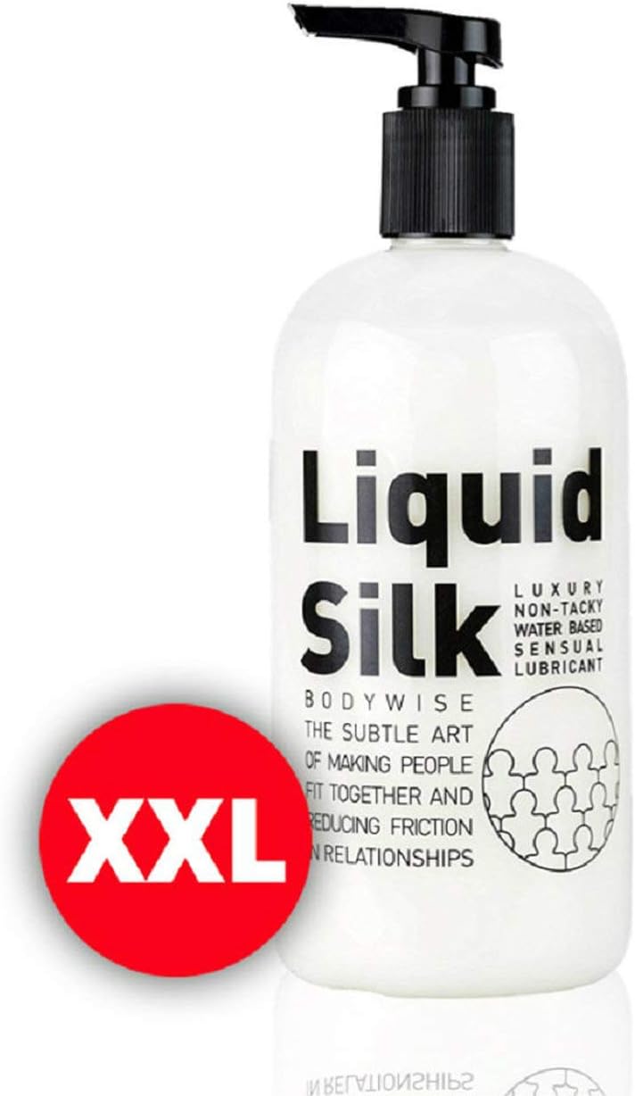 Liquid Silk Personal Lubricant Bottle, Large, 500 ml BigaMart