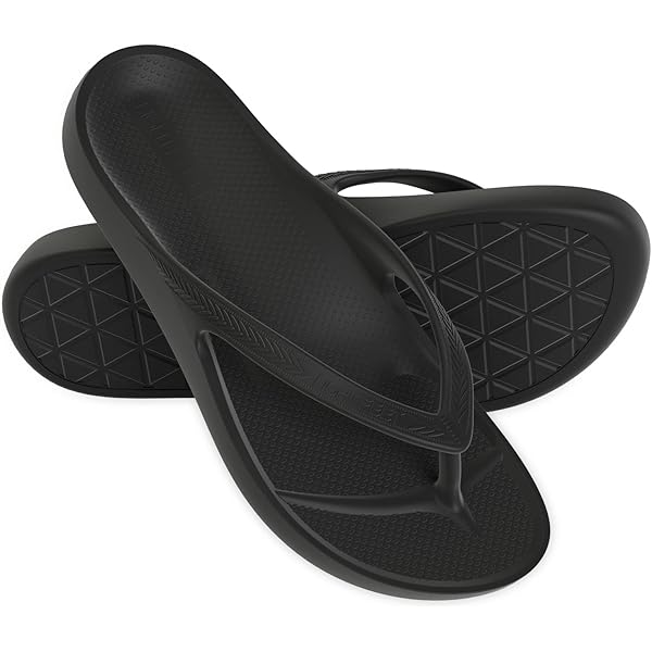 Amazon.com | Archies Arch Support Flip Flops for Men \u0026 Women – Orthotic  Sandals for Plantar Fasciitis Relief – Lightweight, Cushioning,  Shock-Absorbing Sandals for Walking, Foot Pain \u0026 All-Day Comfort - Charcoal  (