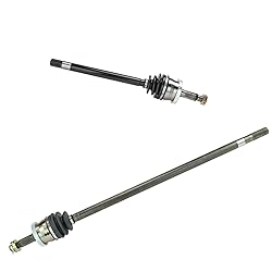 TRQ Front CV Joint Axle Shaft Pair Set Compatible