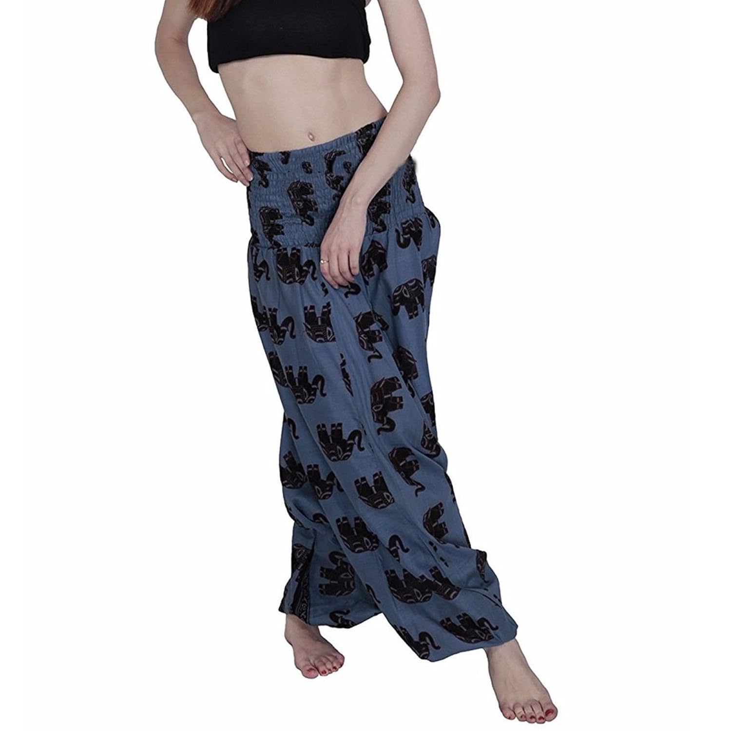 mudrika women's cotton harem pant