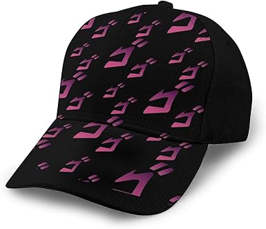 Keehua Jojo Menacing Jojo S Bizarre Adventure Unisex Classic Hat Men Women Adjustable Baseball Cap Black At Amazon Men S Clothing Store