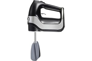 Hamilton Beach Professional 7 Speed Hand Mixer with Easy Clean Beaters, DC Motor, Black, R62663 (Renewed)