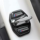 bailongma for BMW Door Lock Cover, Stainless Steel