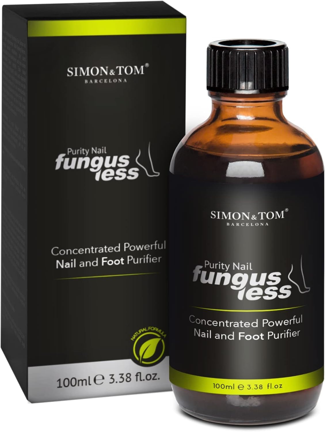 FungusLess Nail and Foot Purifier - Purify, Protect, and Rejuvenate Your Feet - Prevent Bacteria, Athlete's Foot, and Fungus