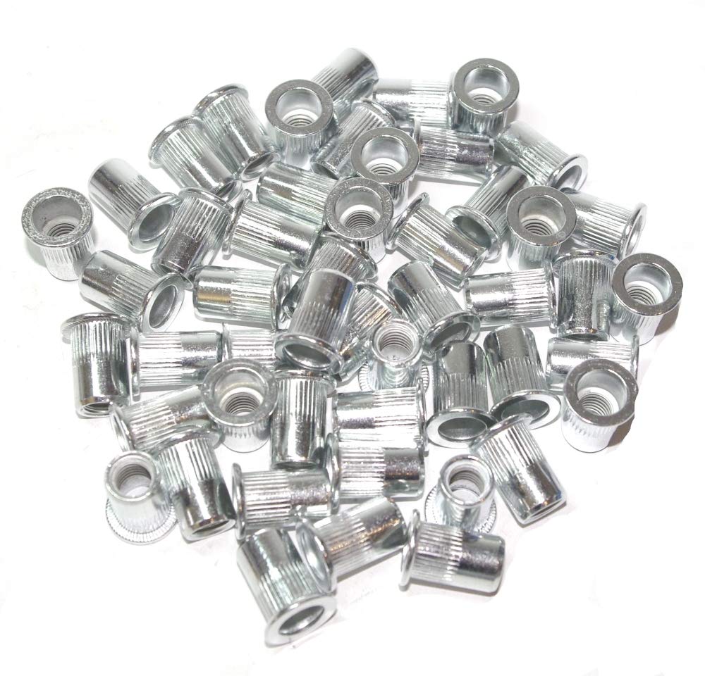 A-RM8 Rivet Nuts M8 Assortment carbon steel white galvanizing 50 pieces/pack