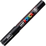 Posca Acrylic Paint Marker, Extra Fine, Black