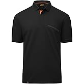 Ceoutdoor Mens Polo Shirts Short Sleeve Casual Golf Shirts Athletic Performance Collar Polo Shirt