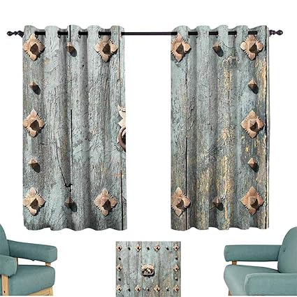 Amazon Com Mannwarehouse Rustic Novel Curtains European Cathedral