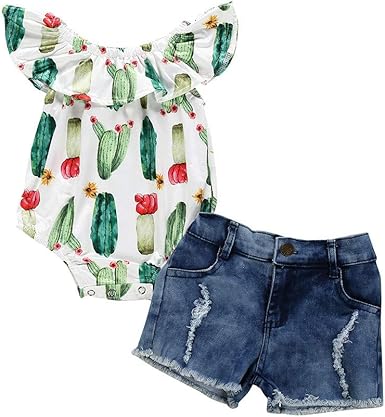 newborn denim shorts
