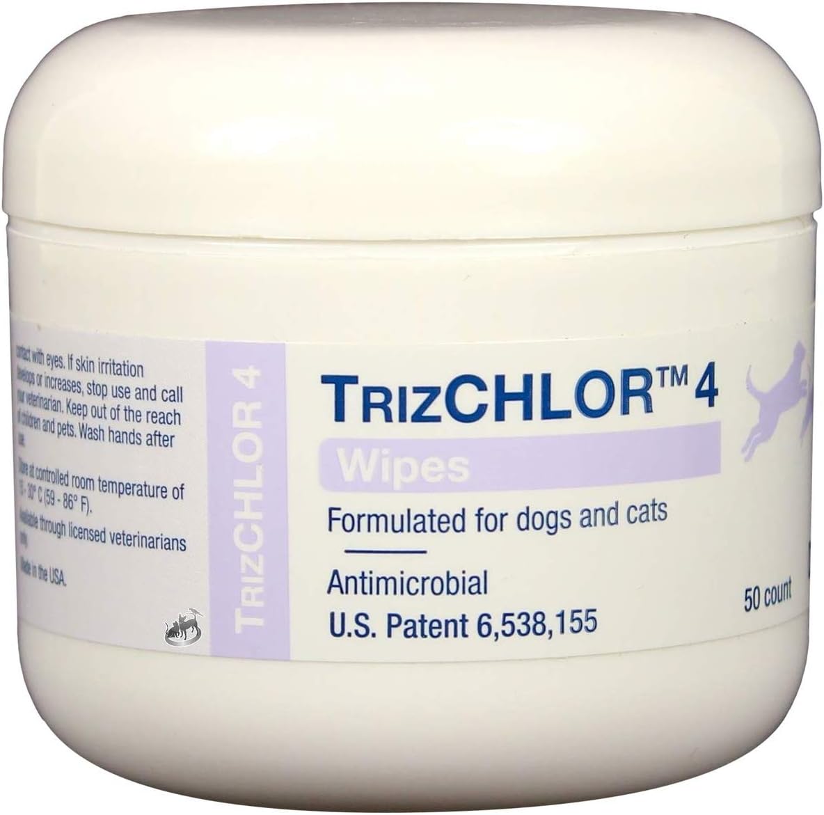 trizchlor 4 wipes dogs