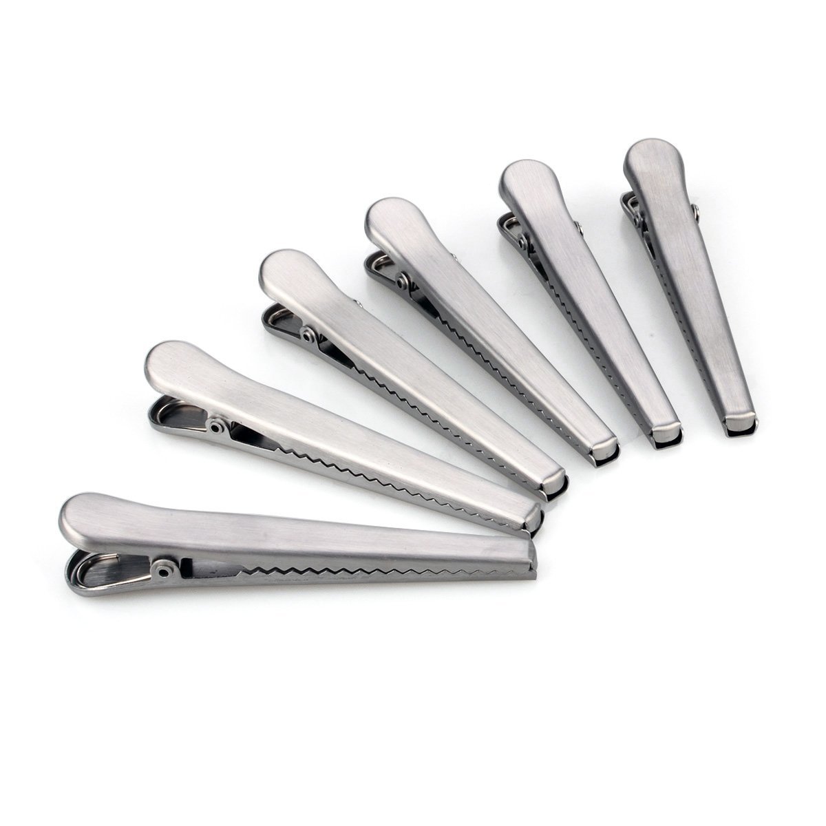 Heavy Duty Food Sealing Clips Stainless Steel Food Bag Clip Air Tight Seal Grip for Food Storage