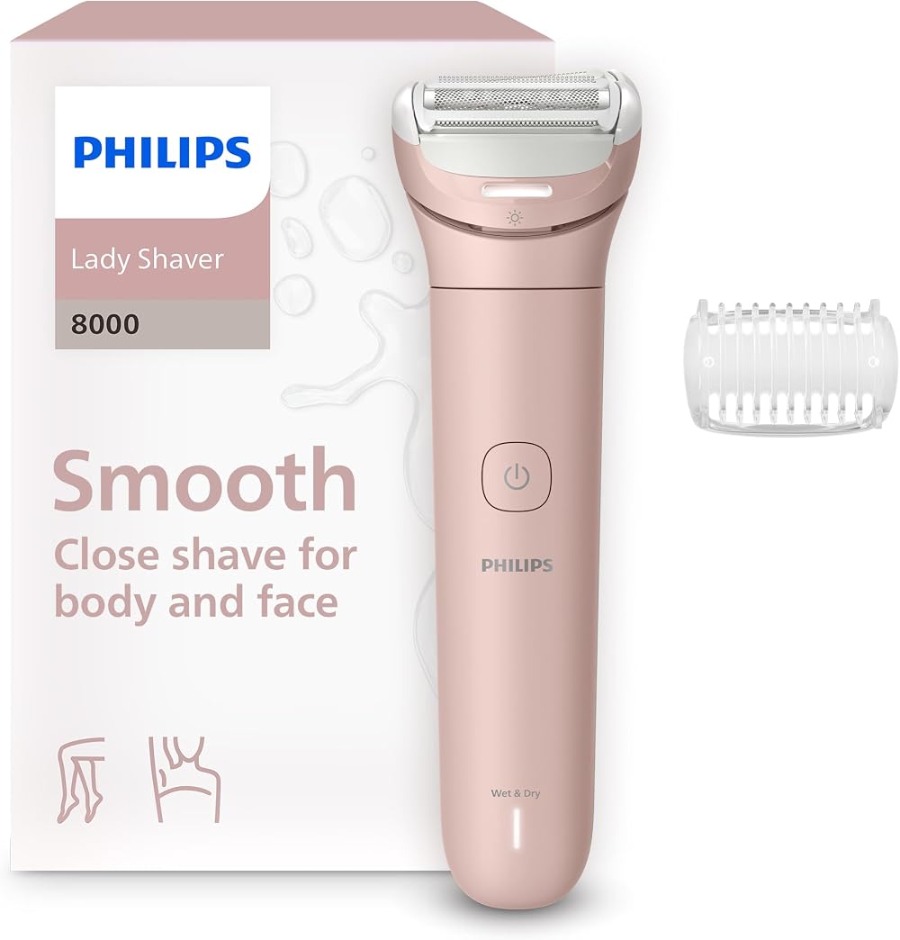 Philips Lady Shaver Series 8000 BRL129/00 Cordless Wet & Dry 3-Blade