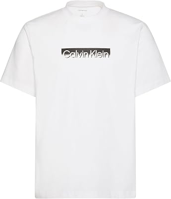 Herren T-Shirt Kurzarm Sportswear mit Rundhalsausschnitt, Weiß (Bright White), M